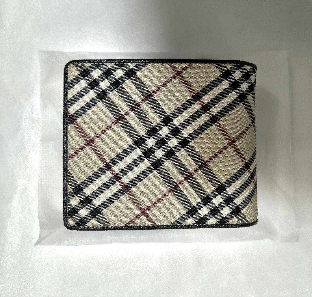 Burberry チェック柄 二つ折り財布
