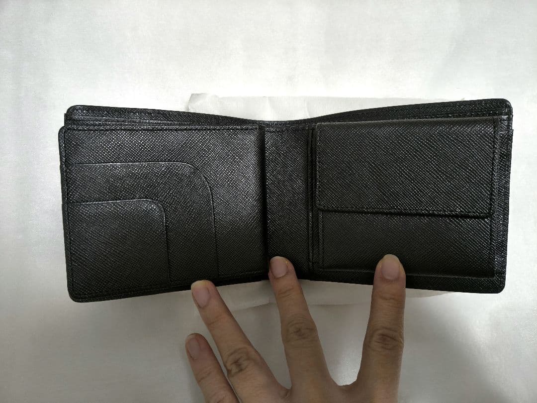 Burberry チェック柄 二つ折り財布