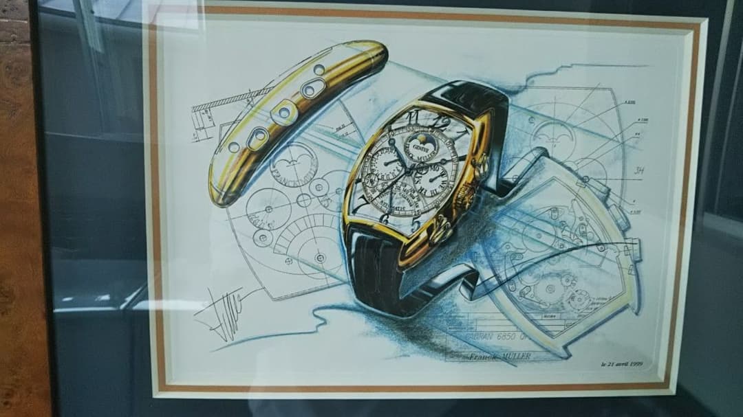 【貴重】フランクミュラー FRANCK MULLER 絵画 ②