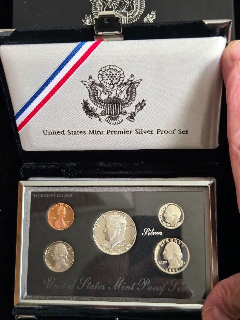 (プルーフ) アメリカ合衆国　シルバープレミアプルーフセット　1992 S