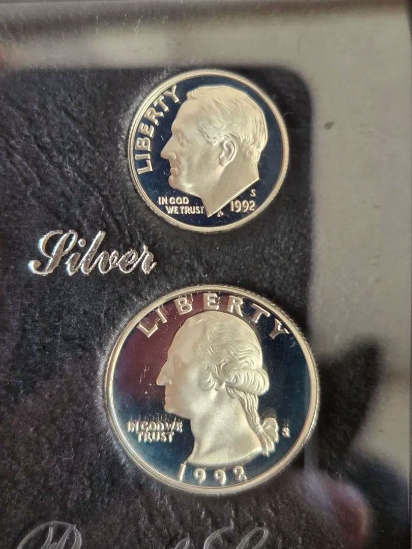(プルーフ) アメリカ合衆国　シルバープレミアプルーフセット　1992 S
