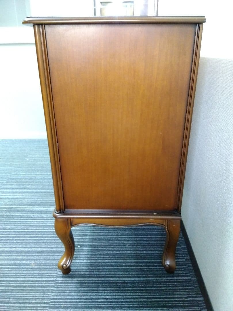 【送料無料】イタリア製　4段チェスト　猫脚　アンティーク　ヨーロピアン　f447