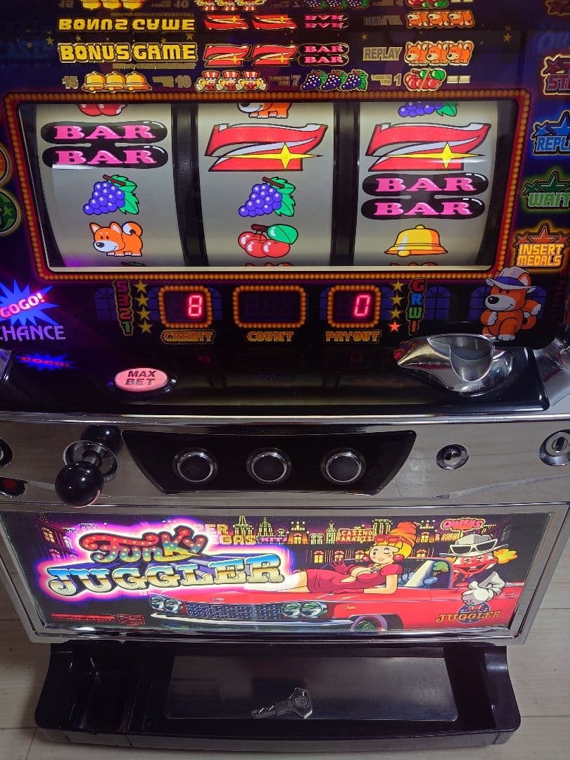パチスロ実機　ファンキージャグラー
