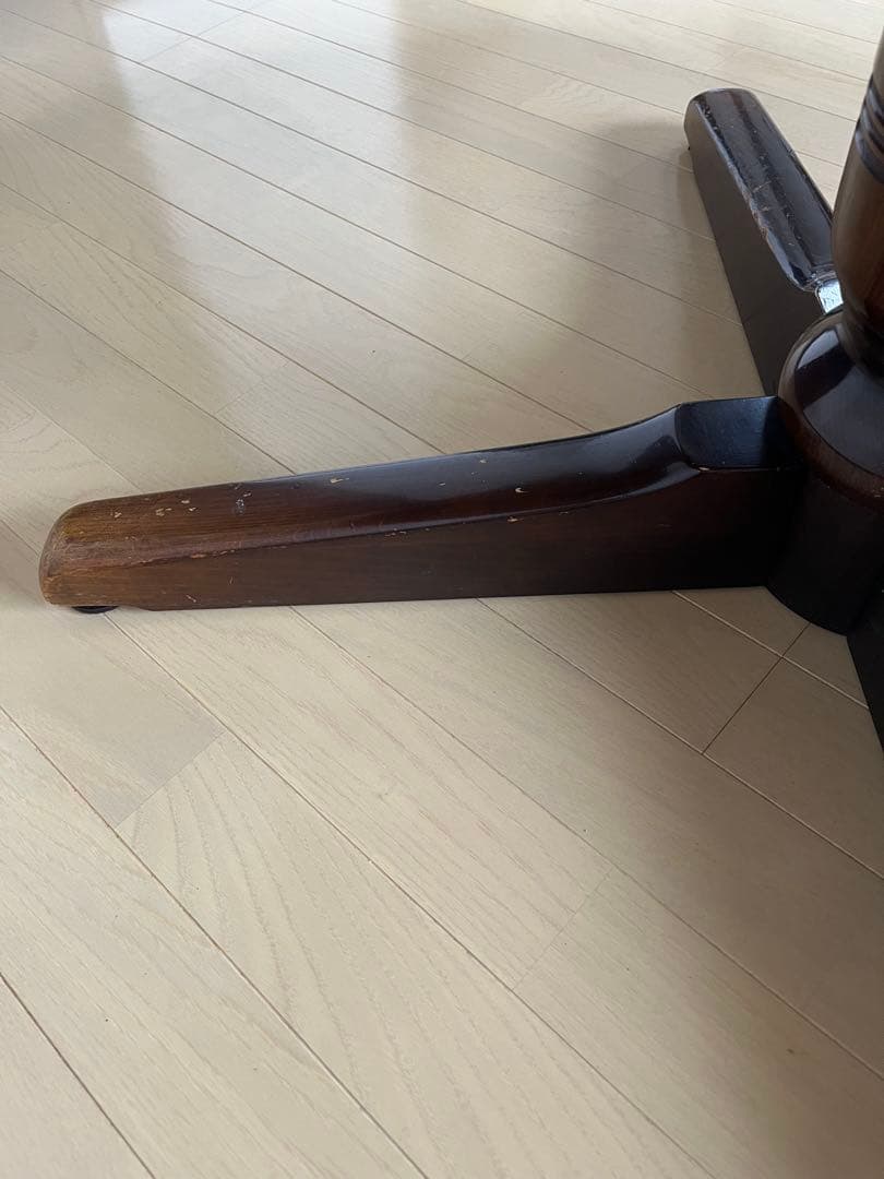 飛騨産業　キツツキ　穂高　ダイニングテーブル　円卓　USED