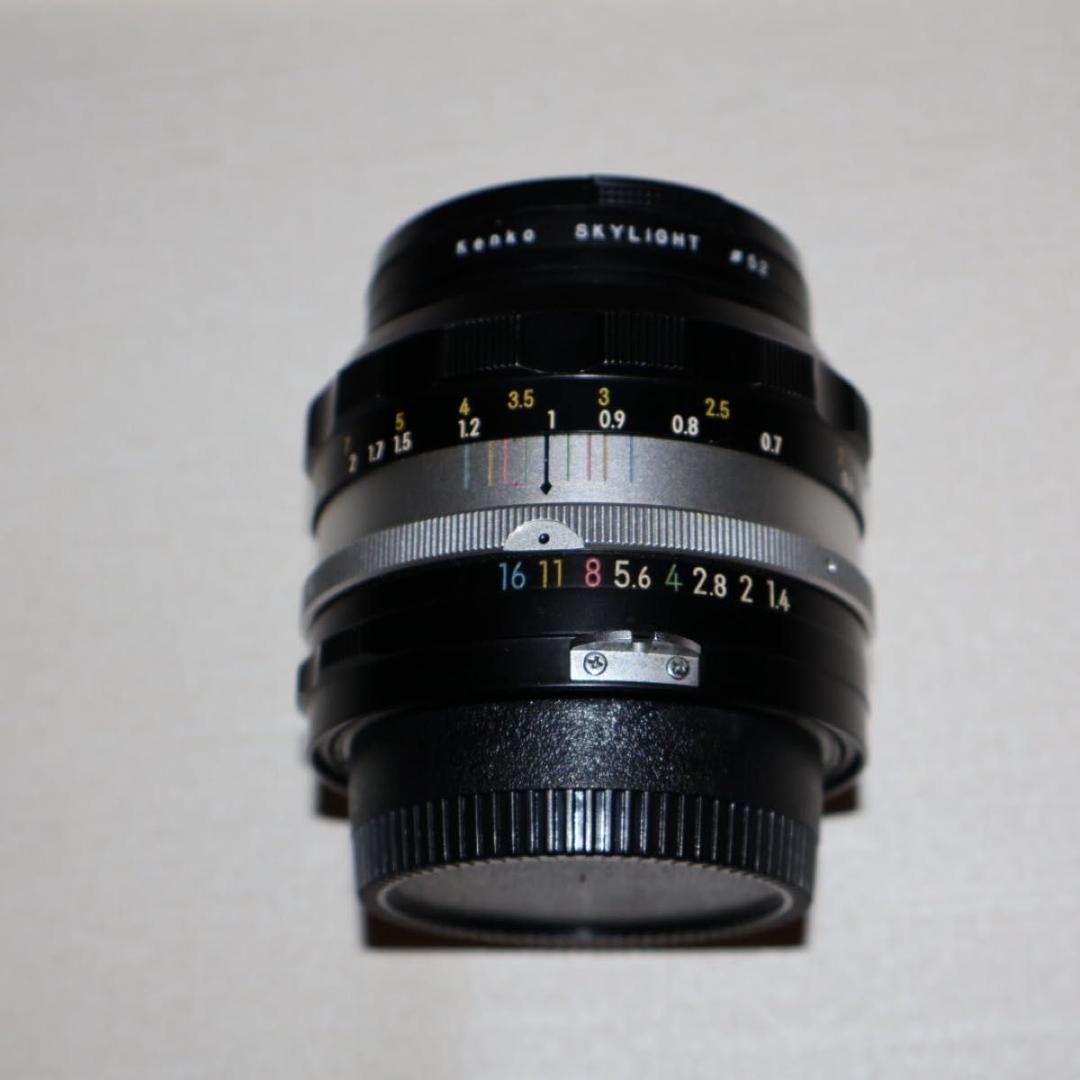 【美品】Nikon NIKKOR-S.C 50mm f1.4 単焦点レンズ