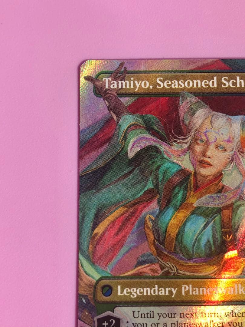 MTG 知りたがりの学徒、タミヨウ　テクスチャーFOIL 英語