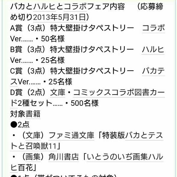 バカとテストと召喚獣 特大タペストリー
