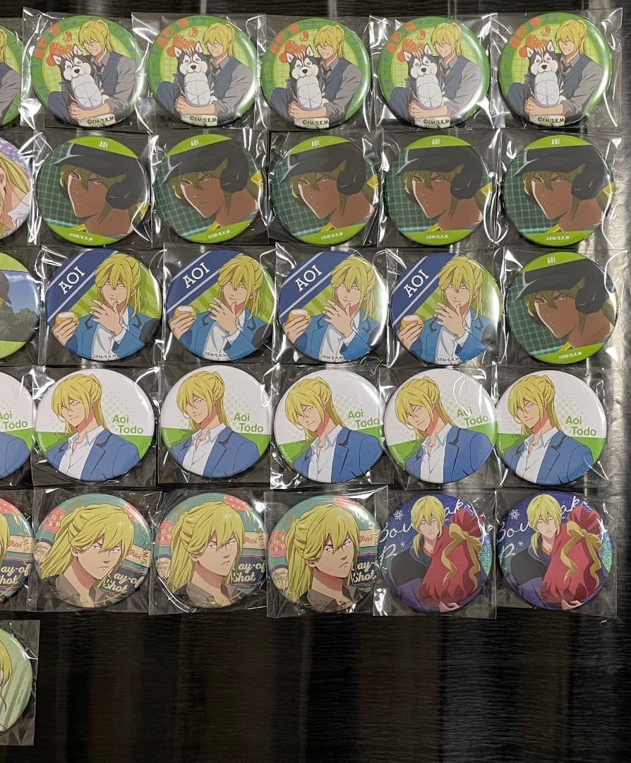 忘却バッテリー 藤堂葵 缶バッジ 55点 まとめ売り