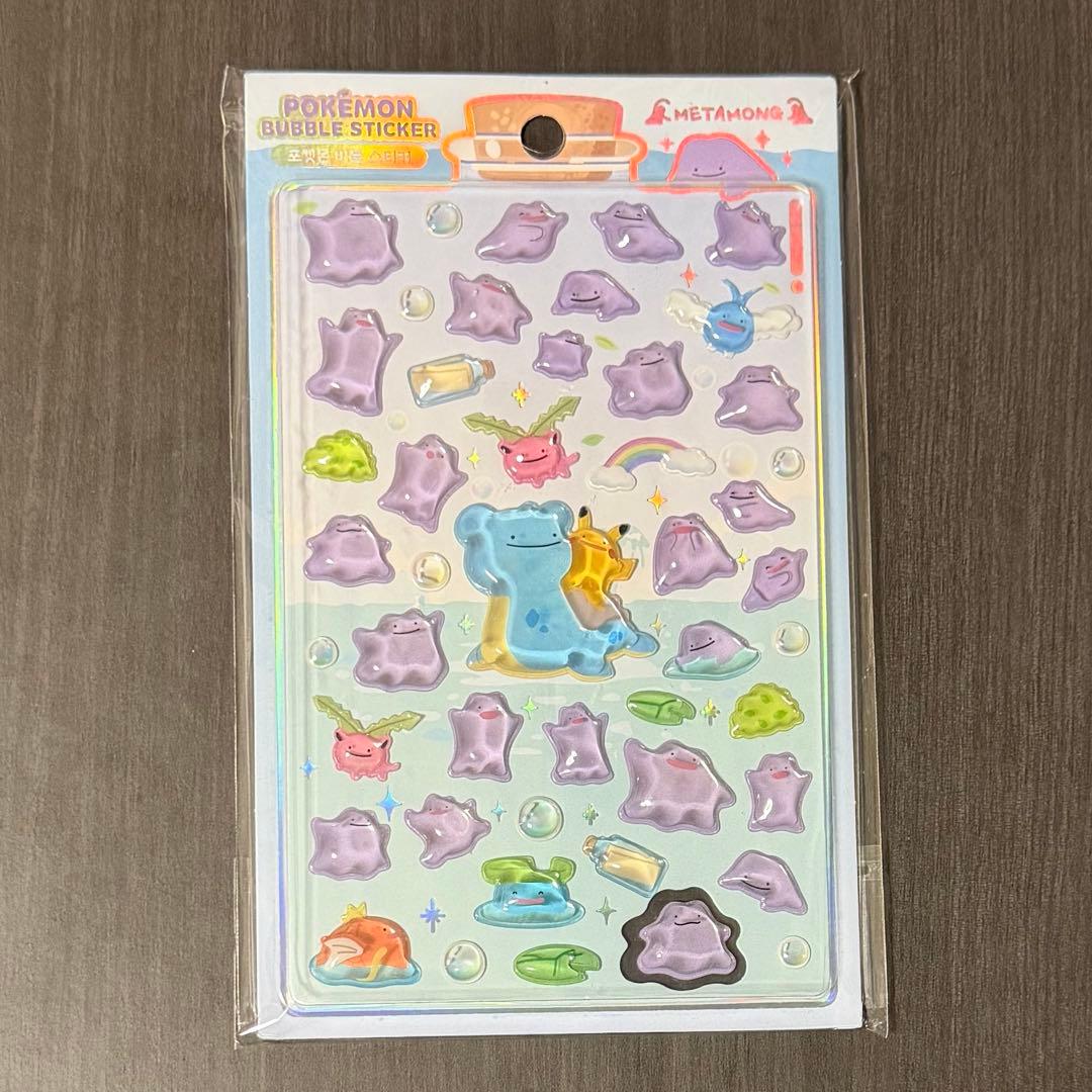 韓国限定 メタモン バブルステッカー 正規品