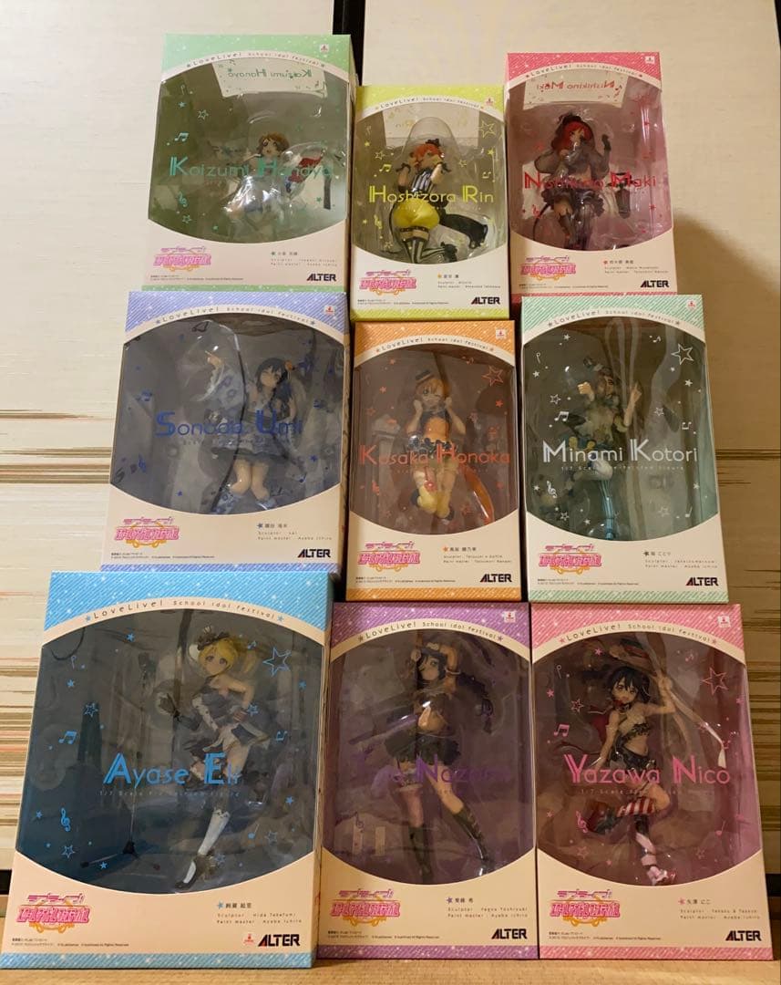 ラブライブ　μ's フィギュア　セット
