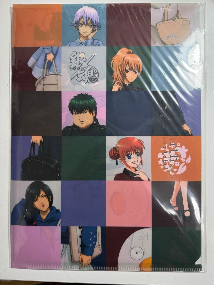earth music&ecology 銀魂コラボ レア 特典クリアファイル