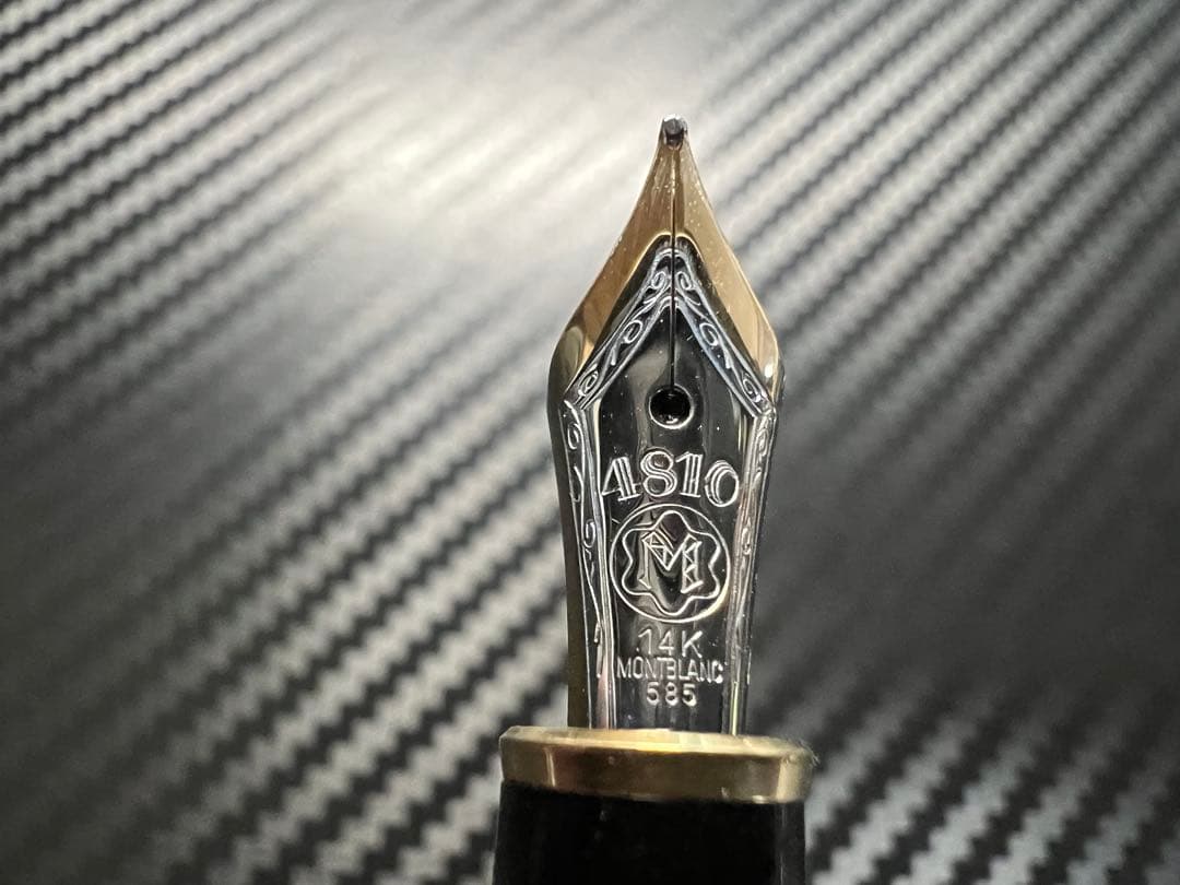 モンブラン 極美品 144 M ブラック 中白 万年筆