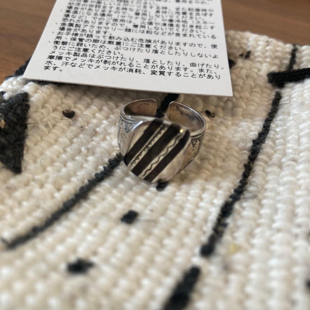 【新品】アダワットトゥアレグ リング　アフリカ　モロッコ製　エディットアンドコー