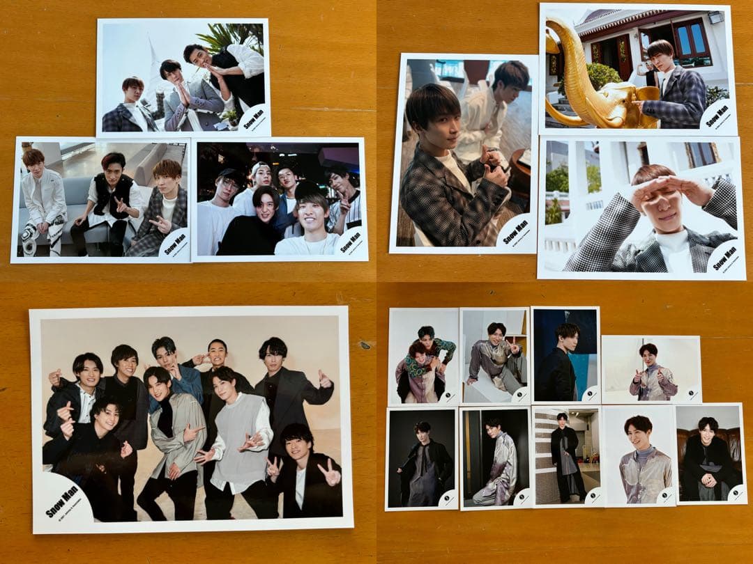 Man 渡辺翔太 公式写真 190枚セット まとめ売り