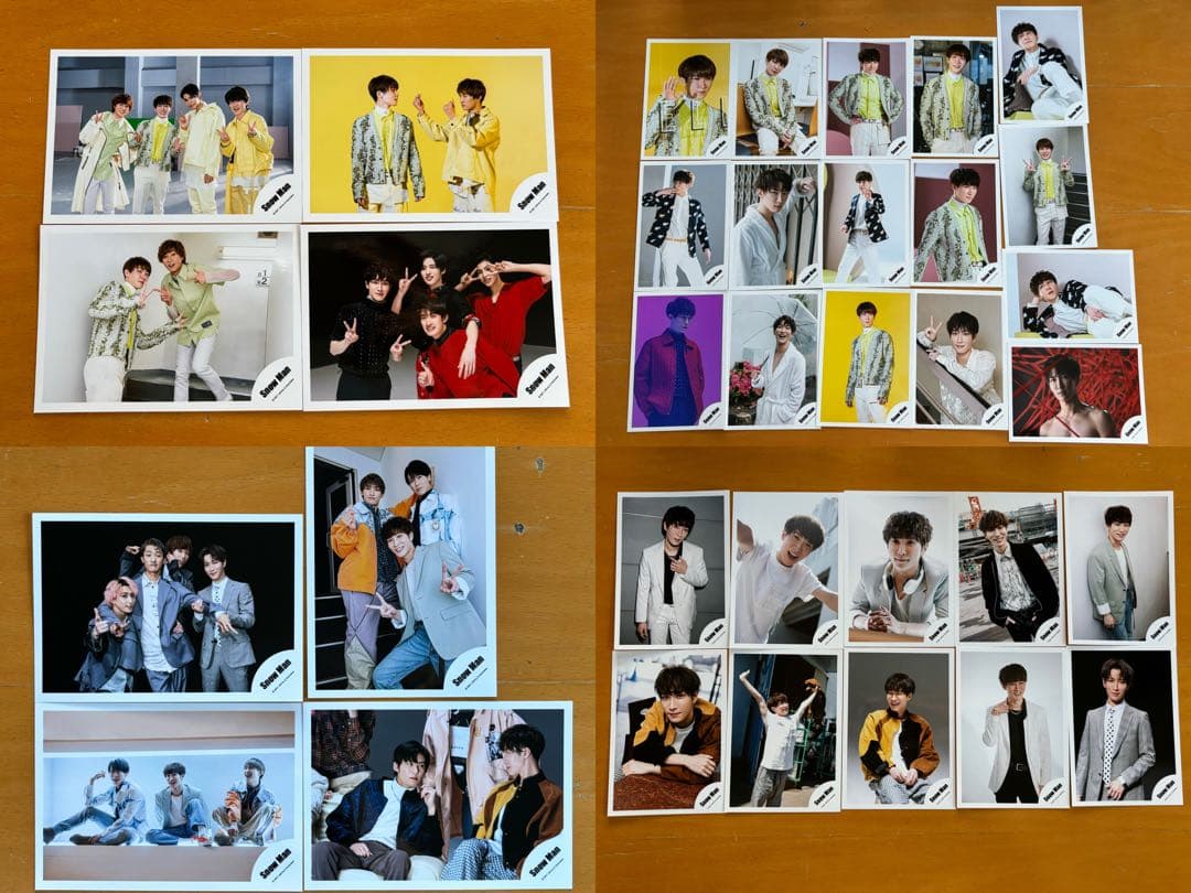 Man 渡辺翔太 公式写真 190枚セット まとめ売り