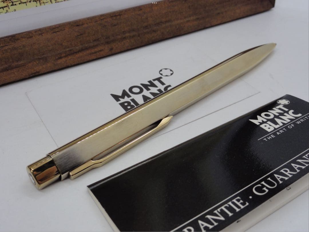 １本は欲しい総金張りのチタンボディ★稀少な価値ある逸品No20280★モンブラン