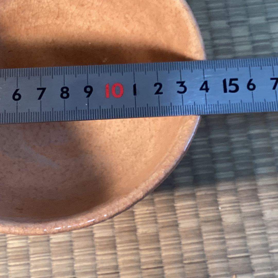 萩茶碗中村二夫造　細谷喝堂老師箱書