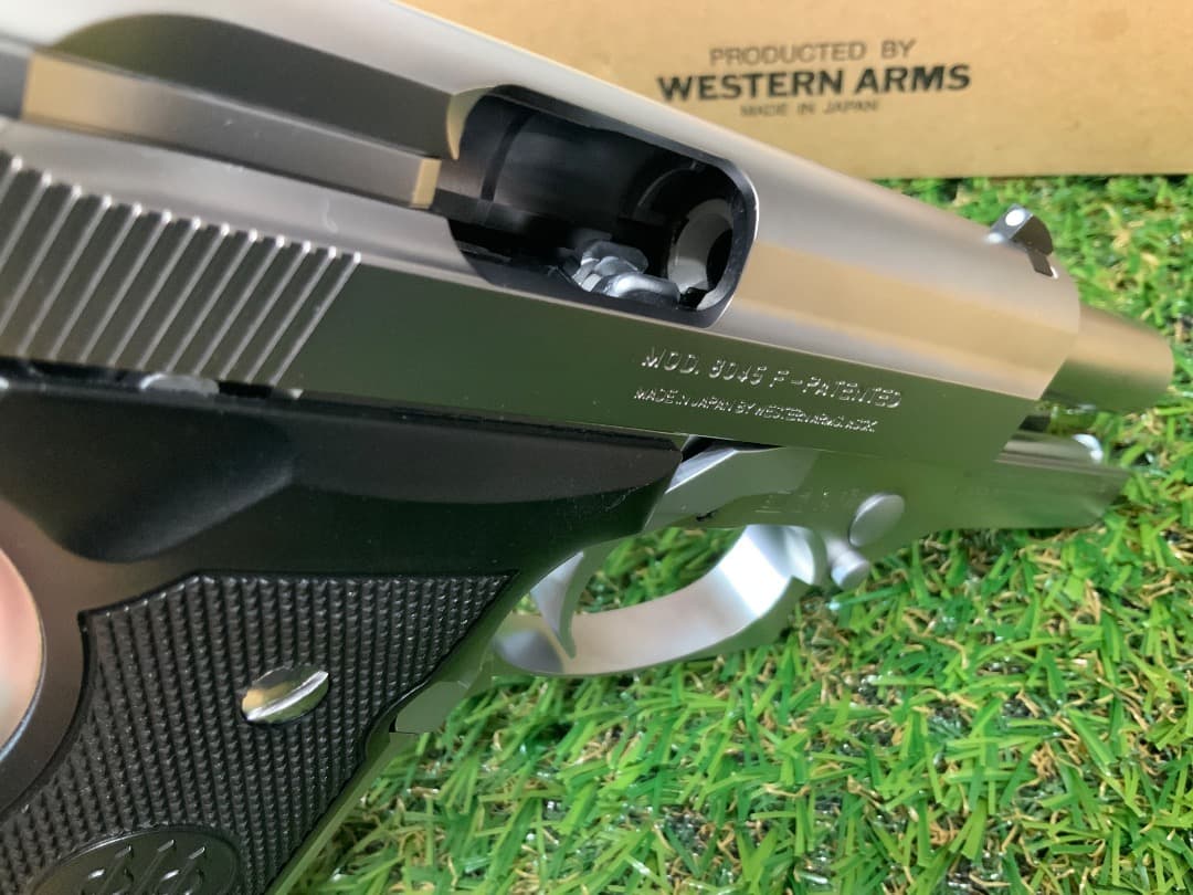 WA ウェスタンアームズ　クーガーF M8045 INOX シルバー　ガスガン