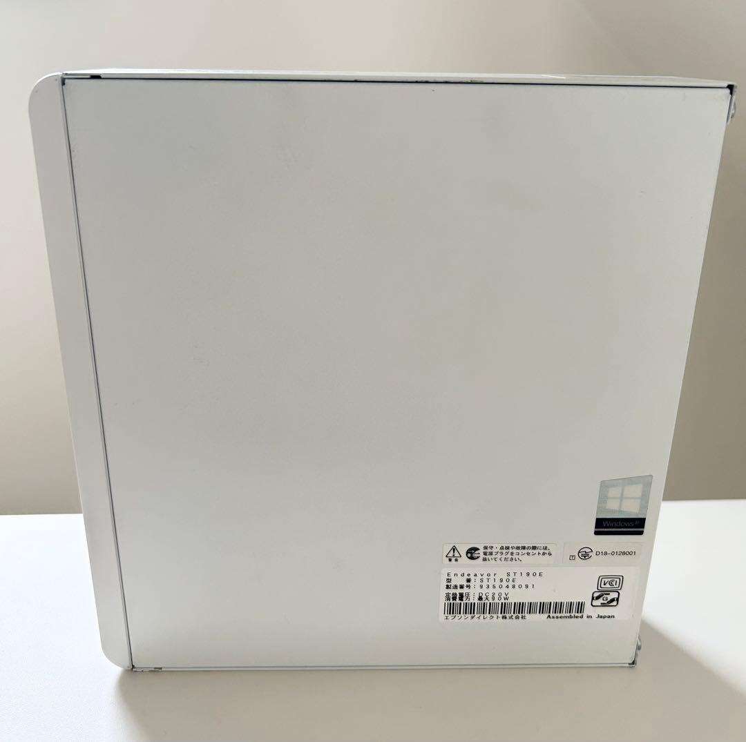 EPSON Endeavor ST190E i3 第8世代 SSD 256G