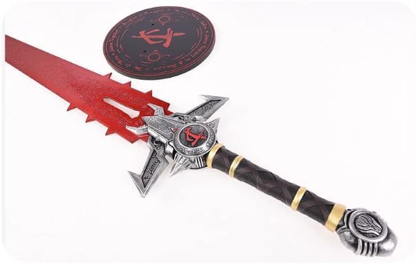 永遠の裁き剣 破滅の戦士 古兵器 武具 大剣 手鍛造打 映画 Cosplay