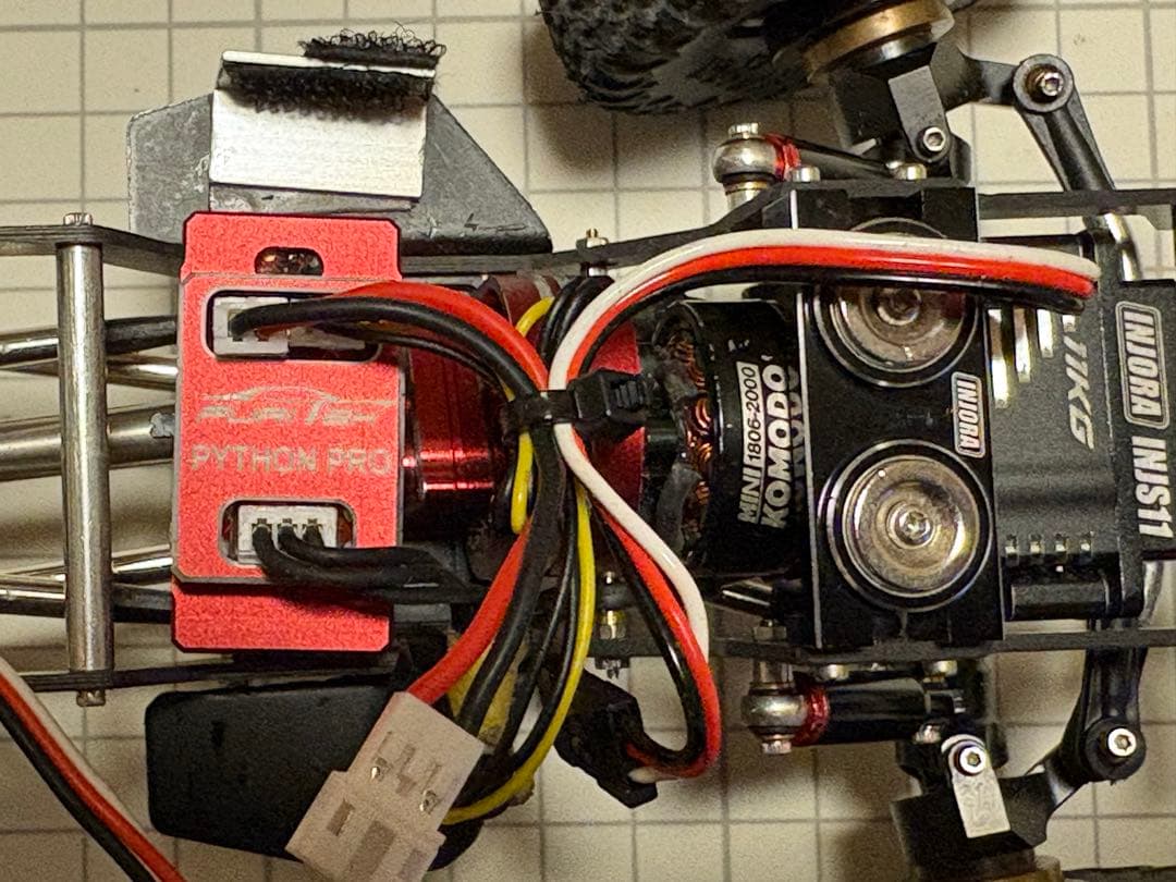 Axial scx24 オリジナルフレームLCG&4WS仕様