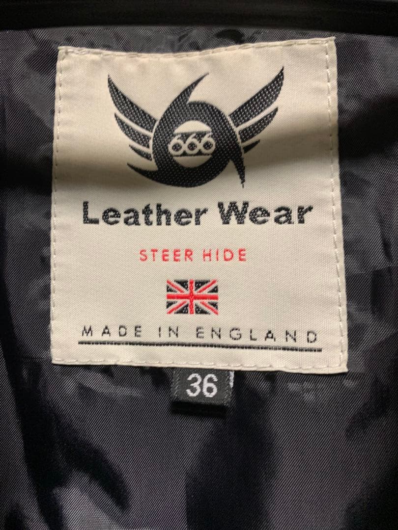 666 ライダース LJM-9 シングルライダース　36 黒　ステアハイド