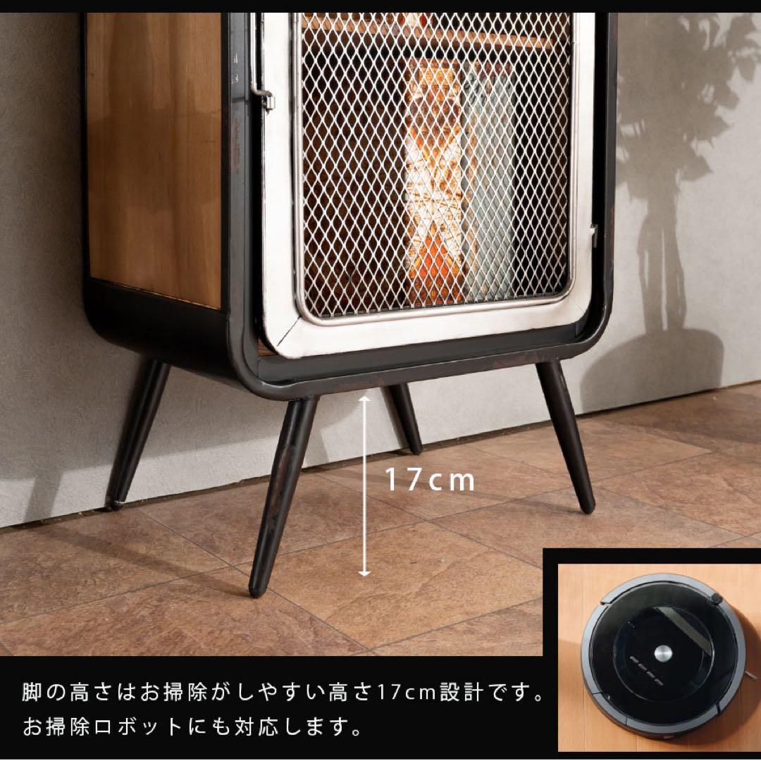 キャビネット リビングボード インダストリアル ヴィンテージテイスト 天然木