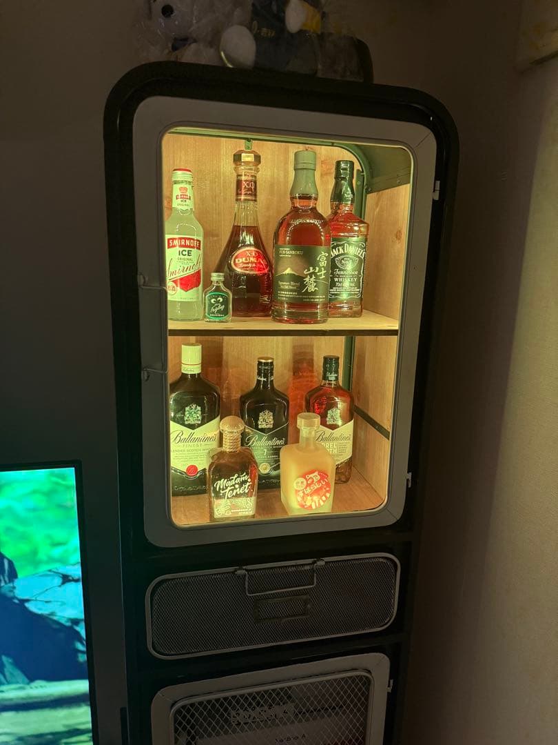 キャビネット リビングボード インダストリアル ヴィンテージテイスト 天然木