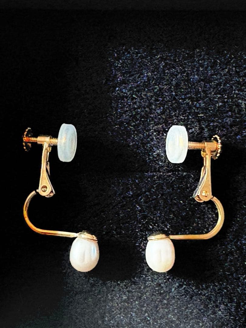 K10淡水パールイヤリング CLASKA yoriko mitsuhashi