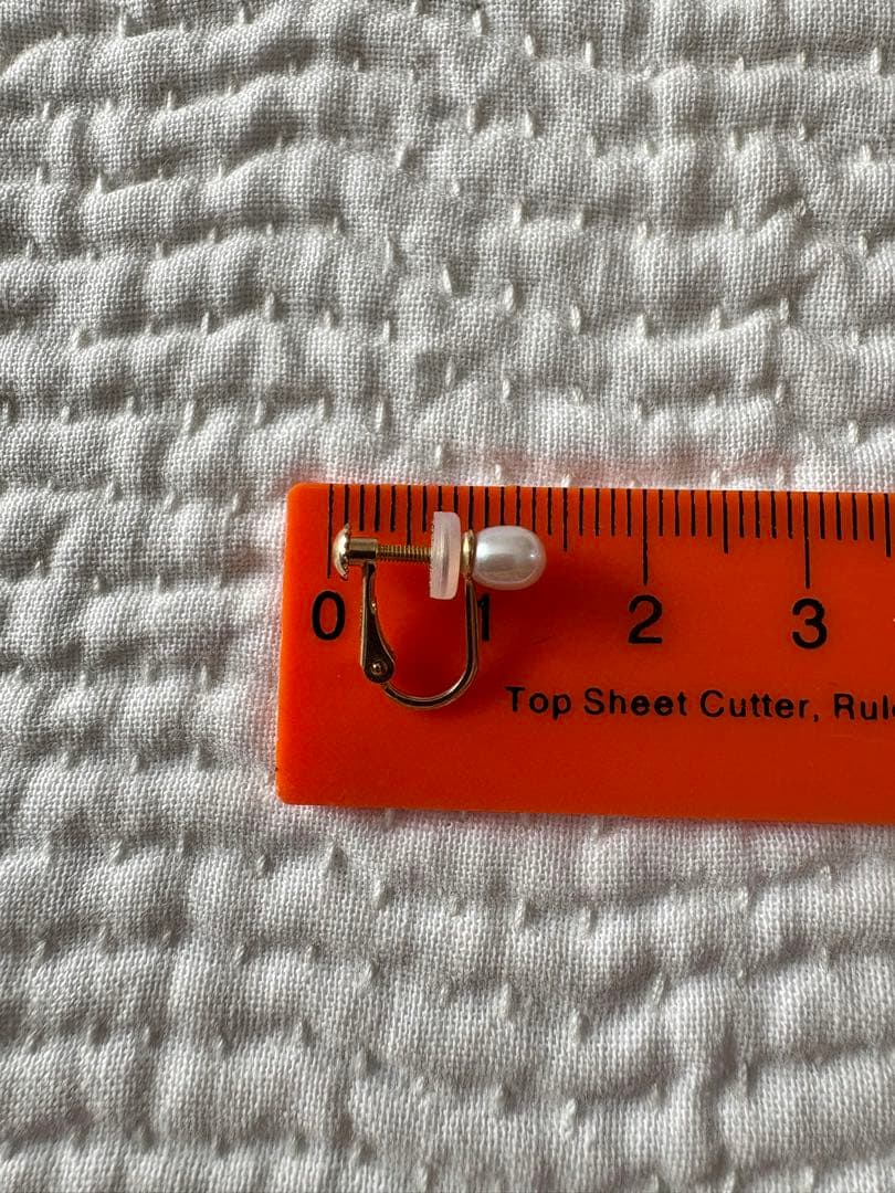 K10淡水パールイヤリング CLASKA yoriko mitsuhashi