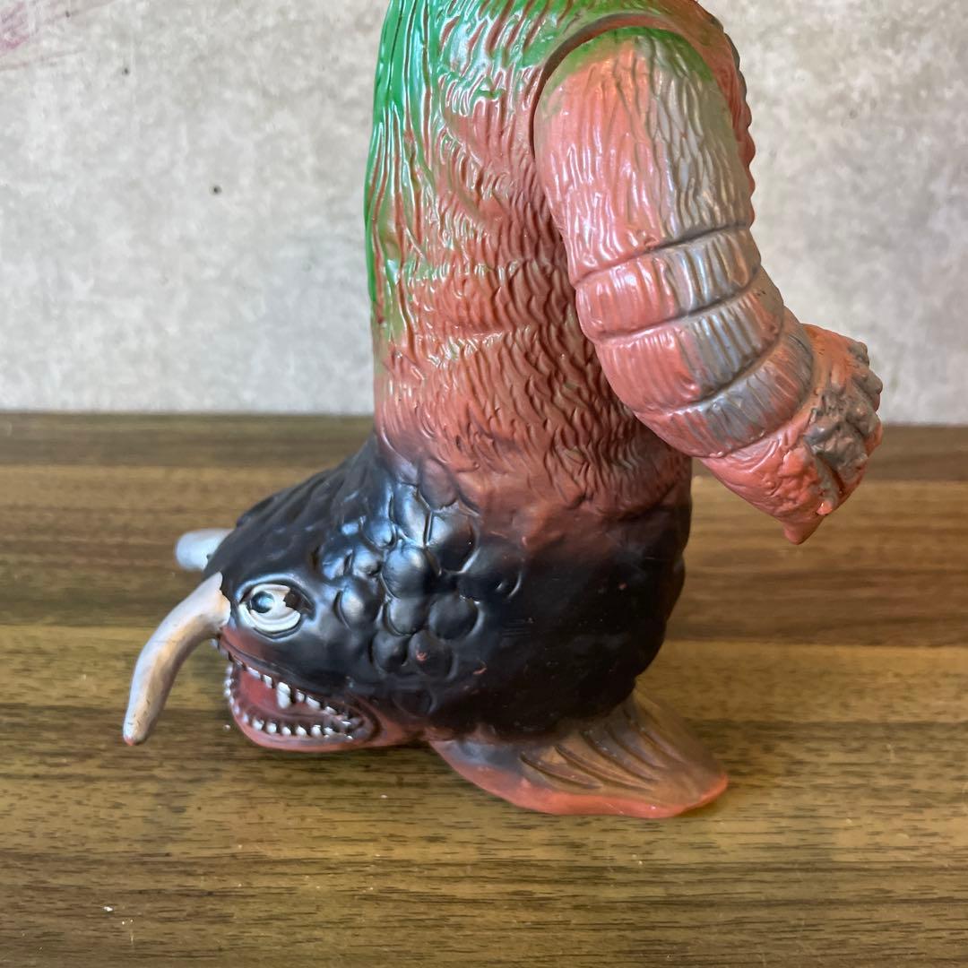 マスダヤ　スペクトルマン　モグネチュードンソフビ　当時物　落書き無し