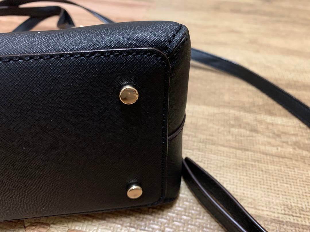 kate spade　ブラック 2way　ハンドバッグ　ショルダー　卒業式入学式