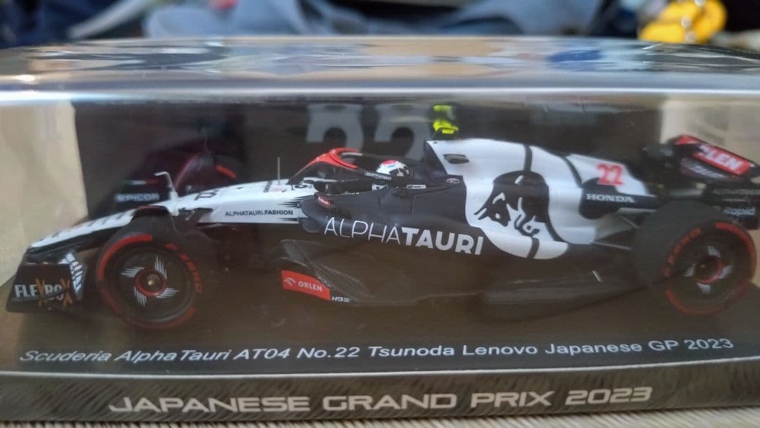 スパーク 1/43 アルファタウリ AT04 角田裕毅 日本GP 2023