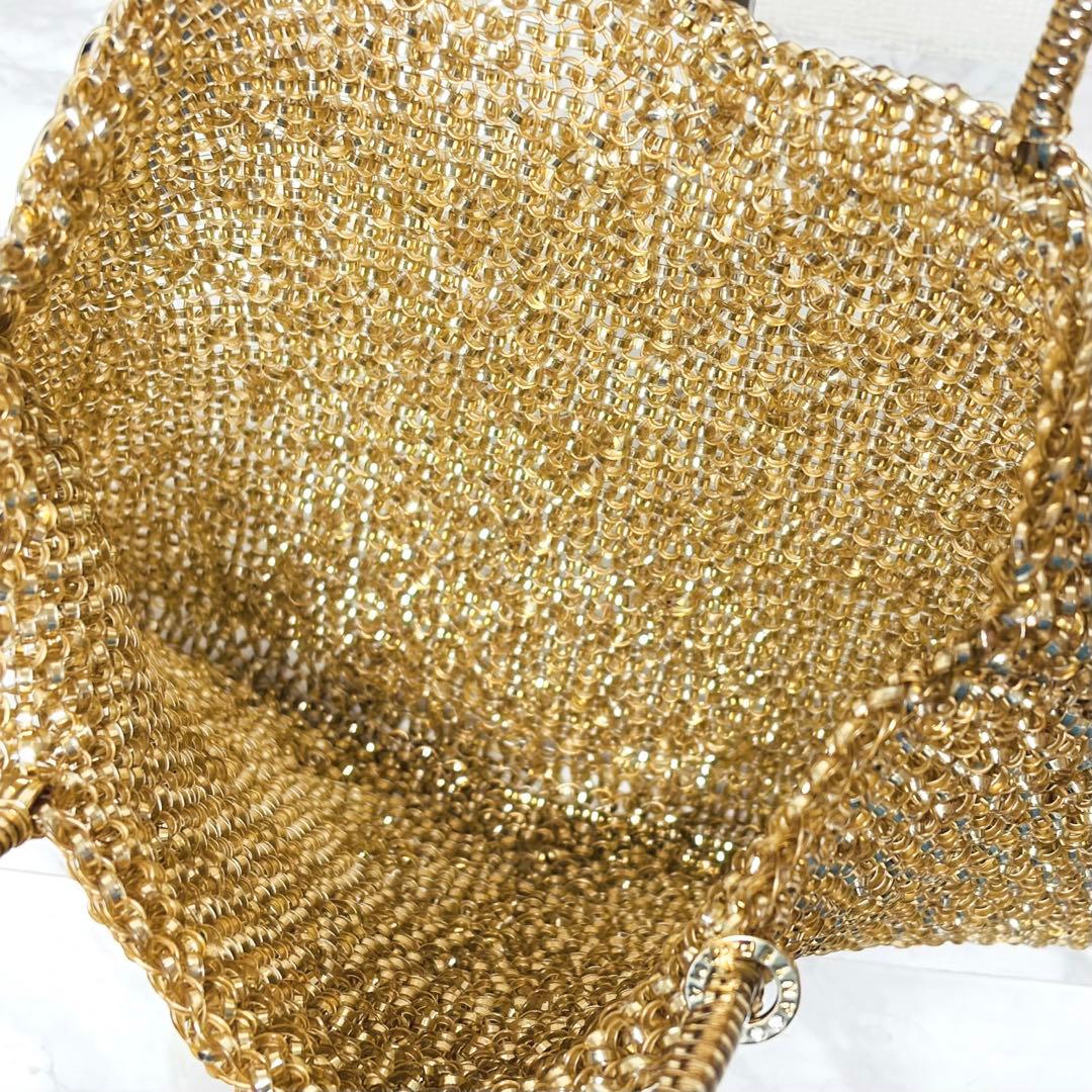 ✨極美品✨ANTEPRIMA アンテプリマ ワイヤーバッグ ゴールド