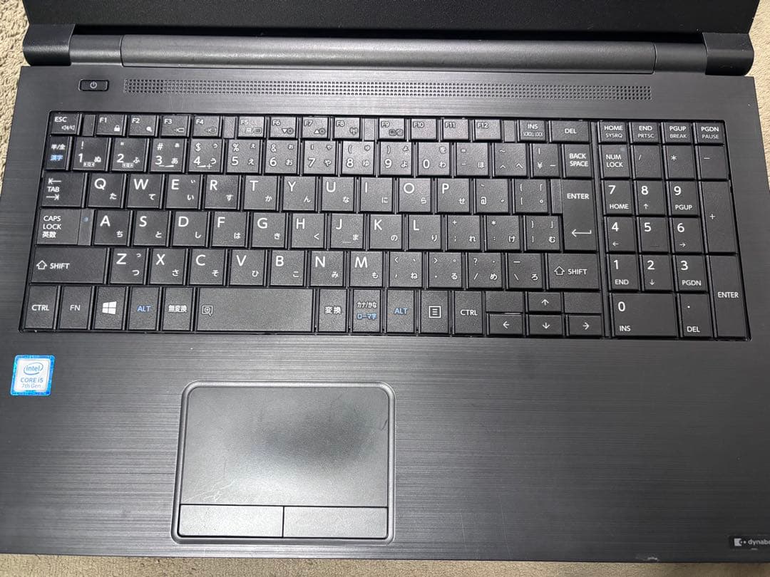 Toshiba ダイナブックノートPC ブラック