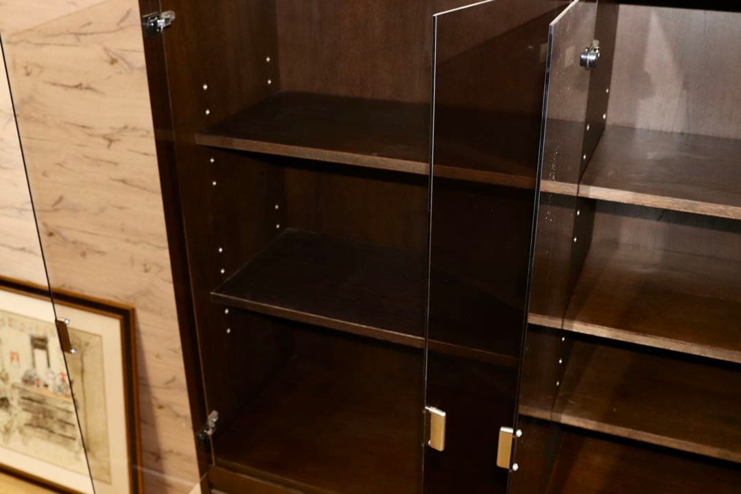 GMGS24○天童木工 / Tendo オフィス 書斎 本箱 棚 書棚 飾り棚