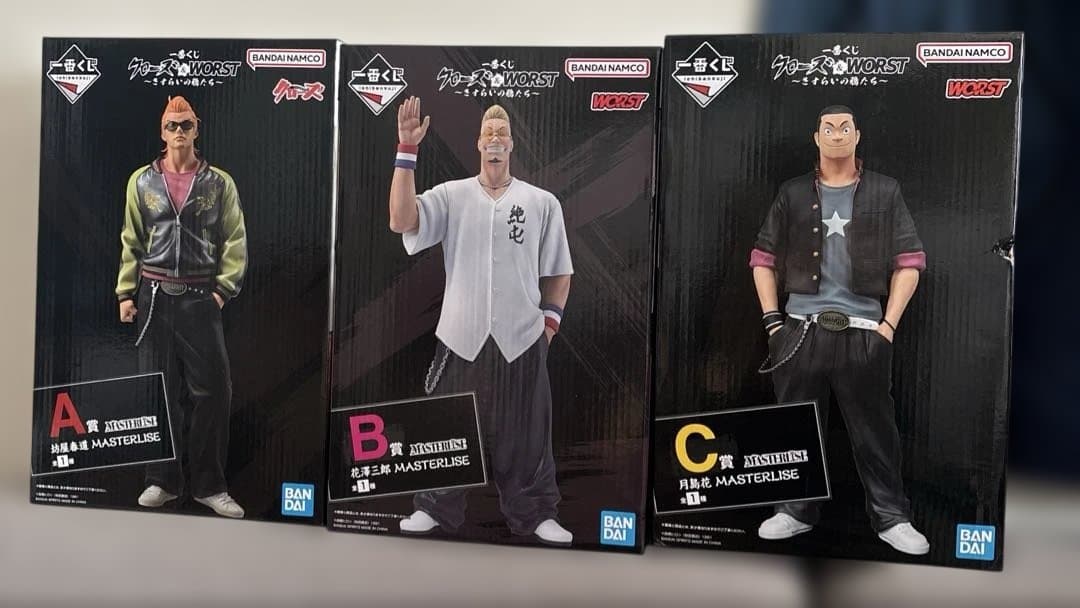 一番くじ　クローズ＆WORST　A賞 B賞 C賞