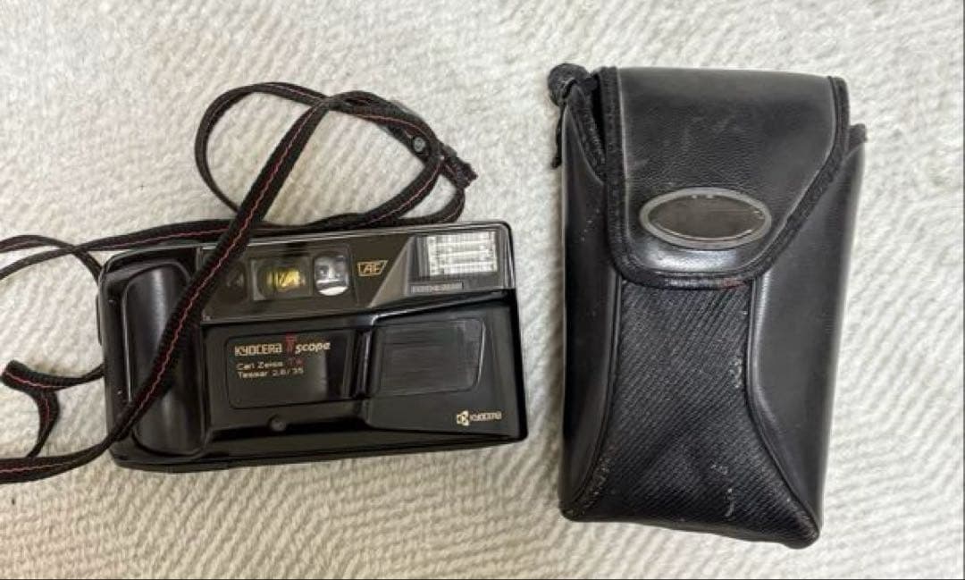 京セラ フィルムカメラ T Scope Carl Zeiss ケース付き❗️
