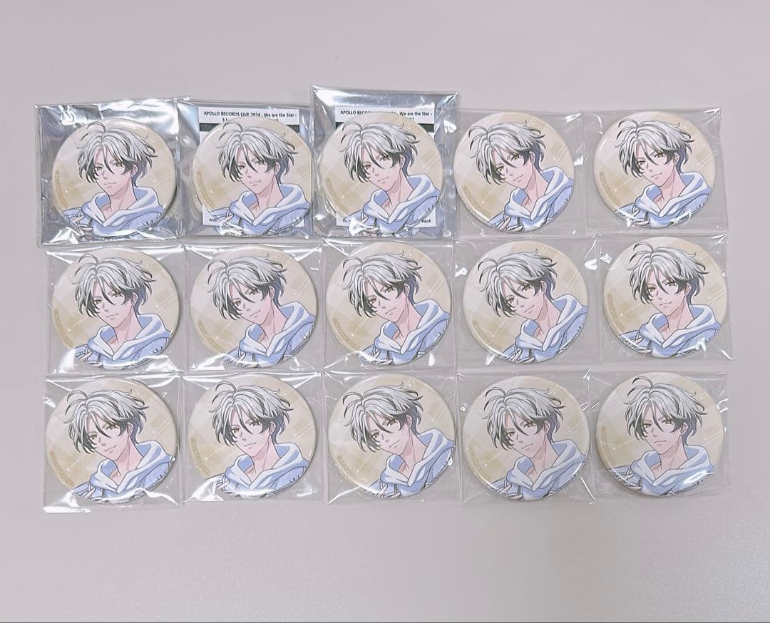 アルゴナビス　淀川麟太郎　缶バッジ15個