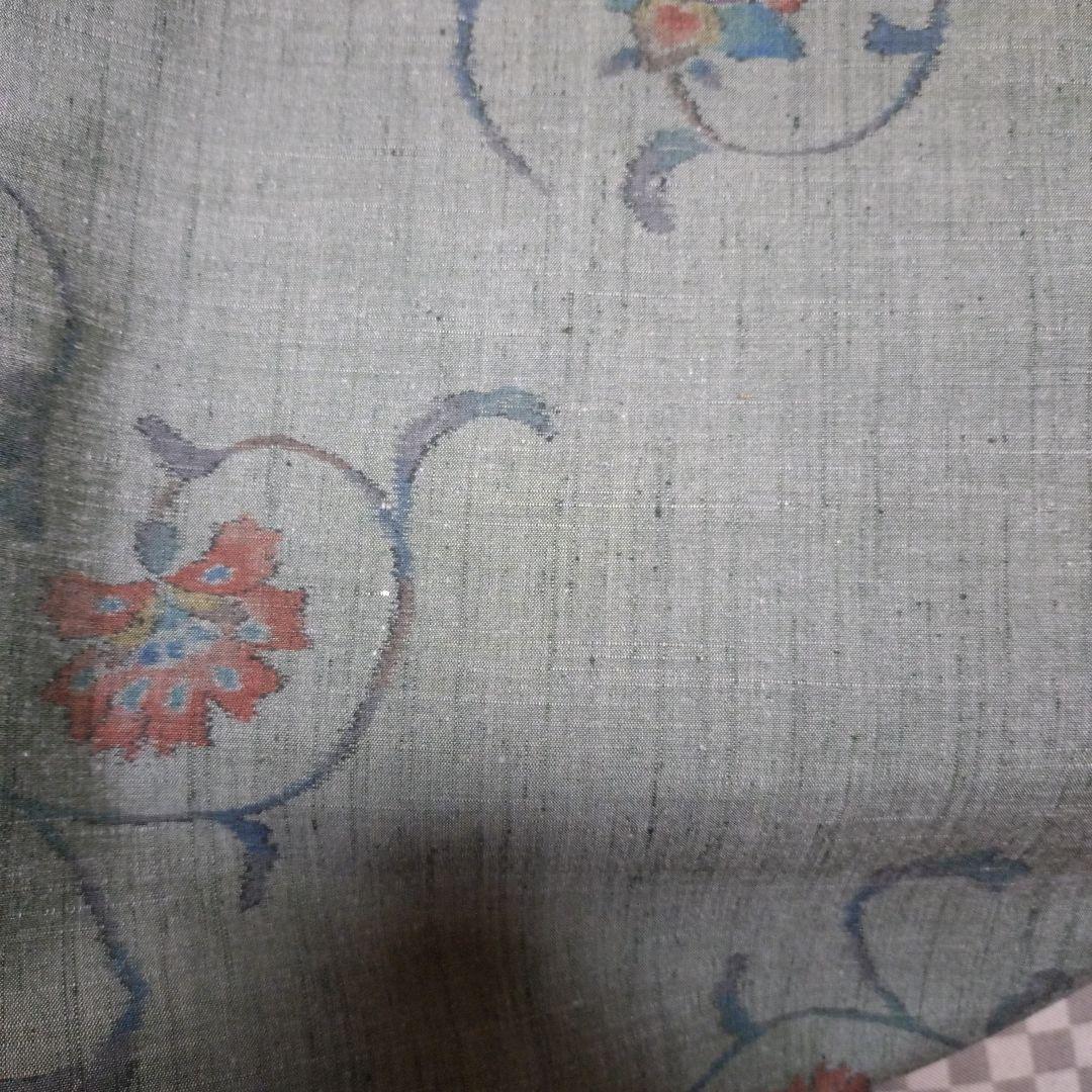 真綿結城　紬　着物反物　 　伝統工芸　新品未使品　美品