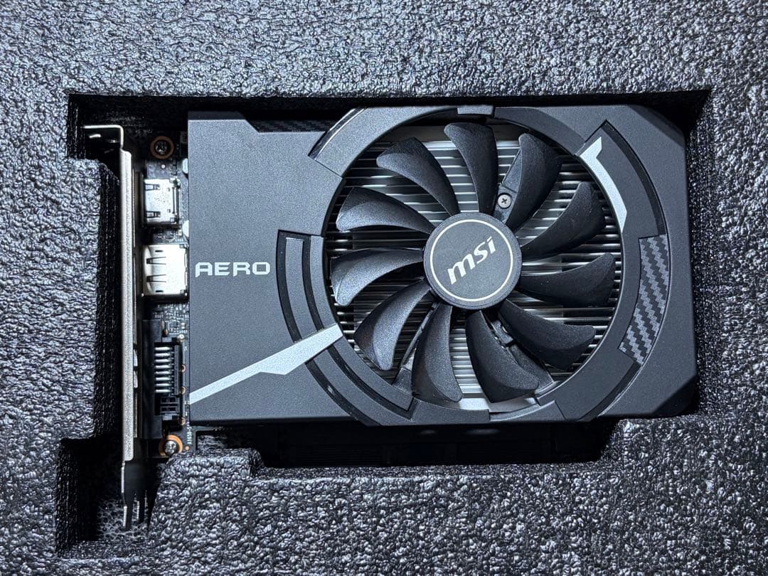 グラフィックボード・グラボ・ビデオカード MSI AERO ITX GEFORCE GTX 1650 4G OC