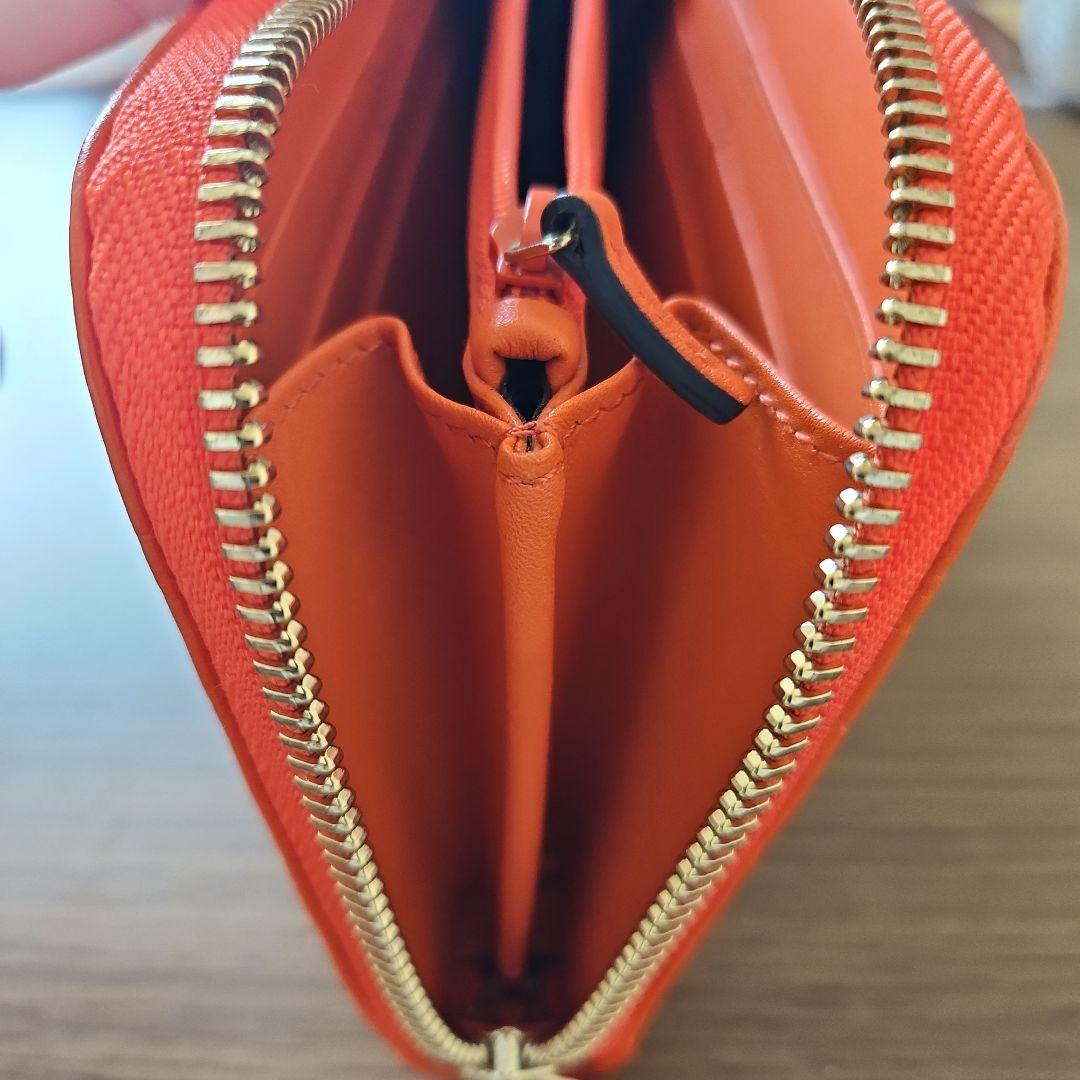 【29,000円→24,000円】GUCCI オレンジ GGパターン 長財布