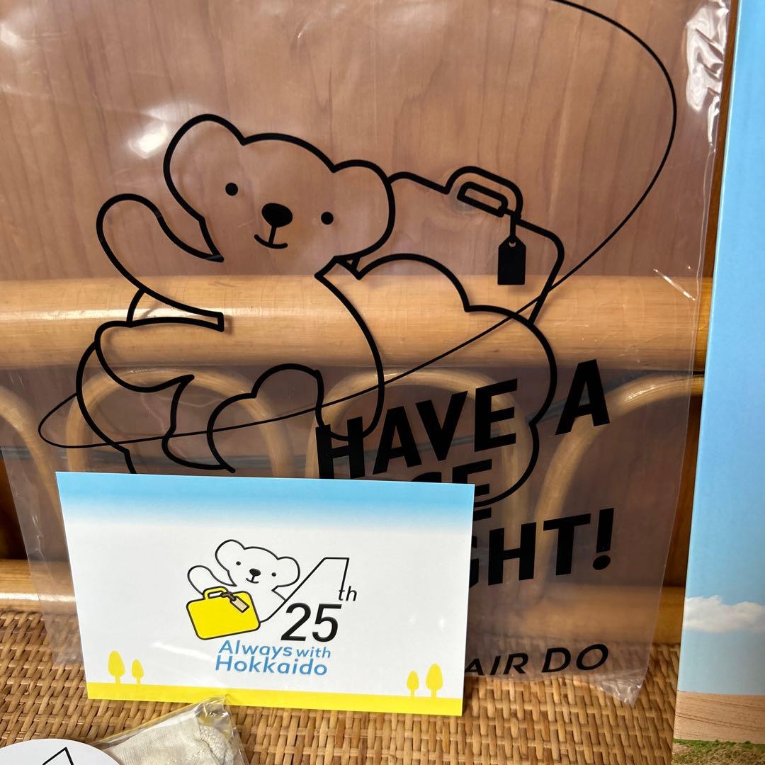 AIRDO エアドゥ　25周年特別フライトの記念日
