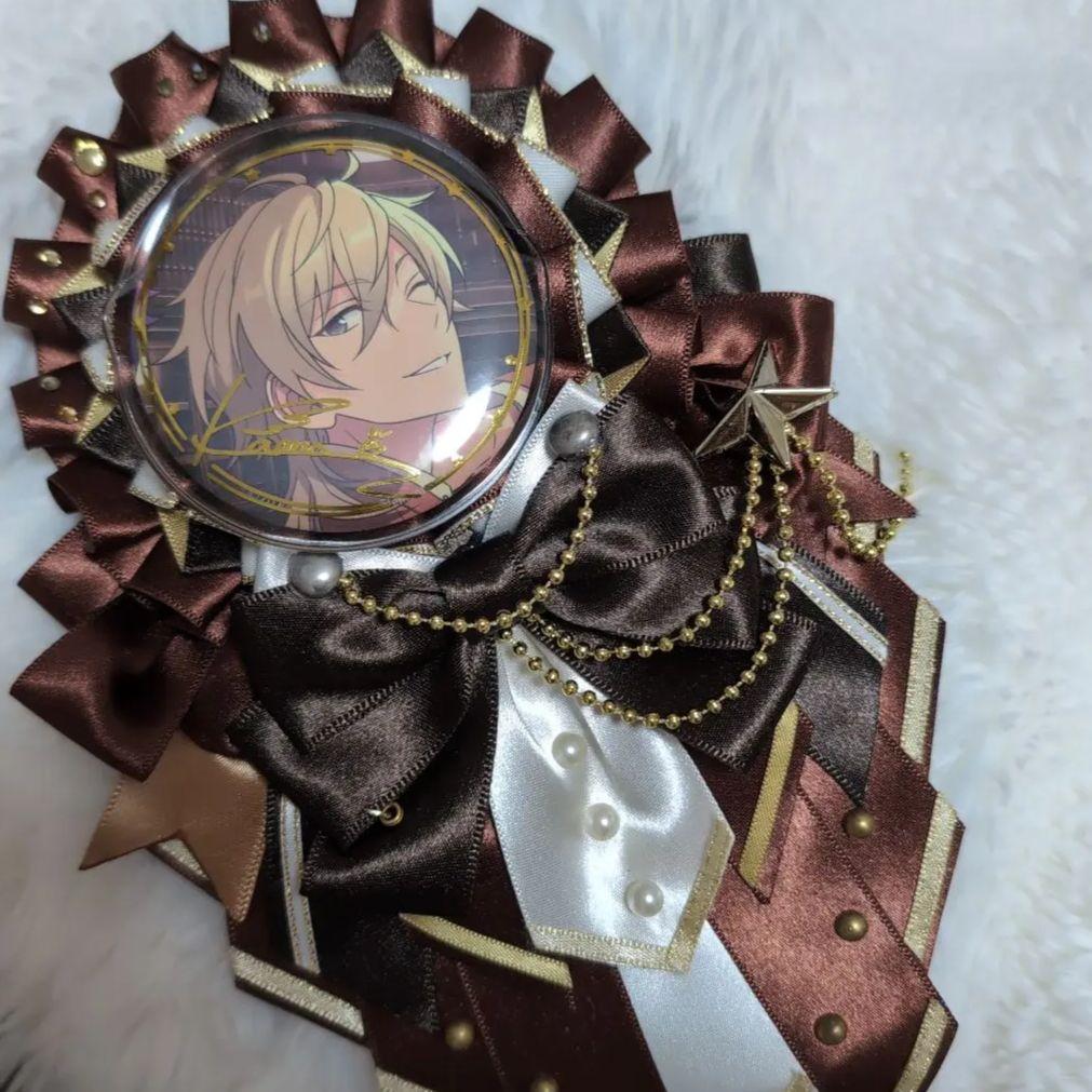 羽風薫 朔間零 あんスタ 痛バック ロゼット 缶バッジ 5周年