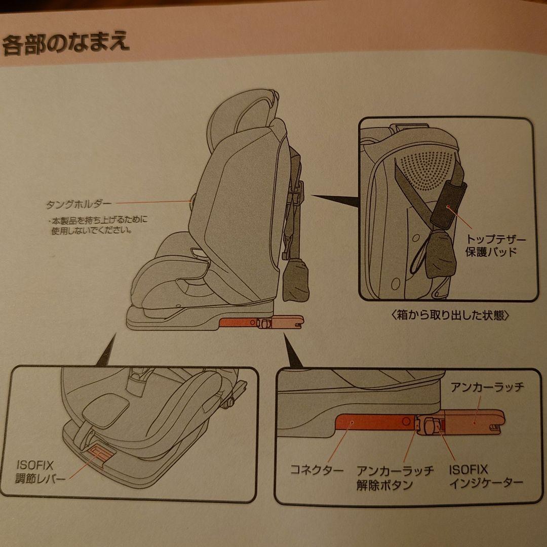 かめさん専用アップリカ フォームフィット ISOFIX シート限定カラー