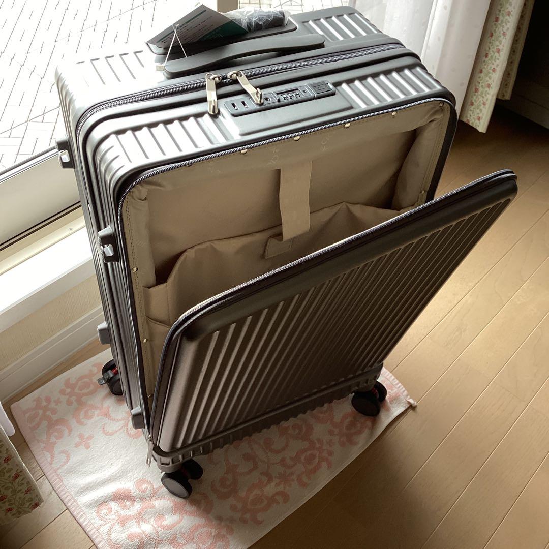 スーツケース　Mサイズ　新品　グレー