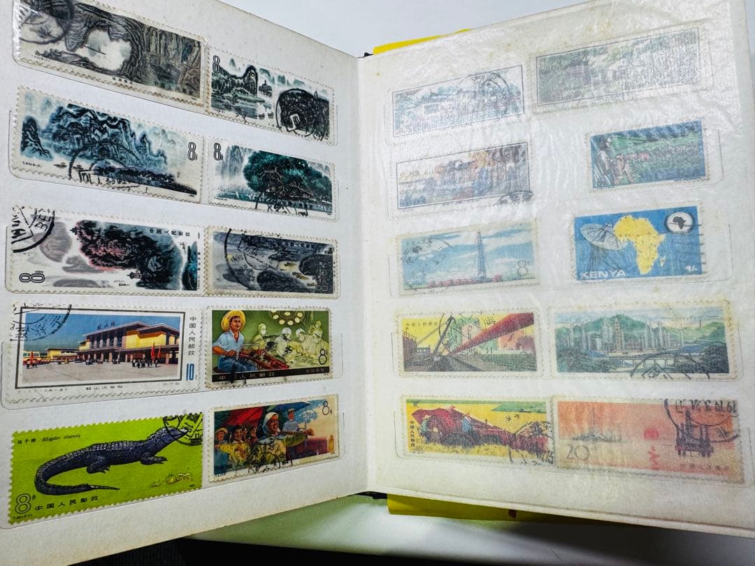 切手アルバム 多国籍コレクション