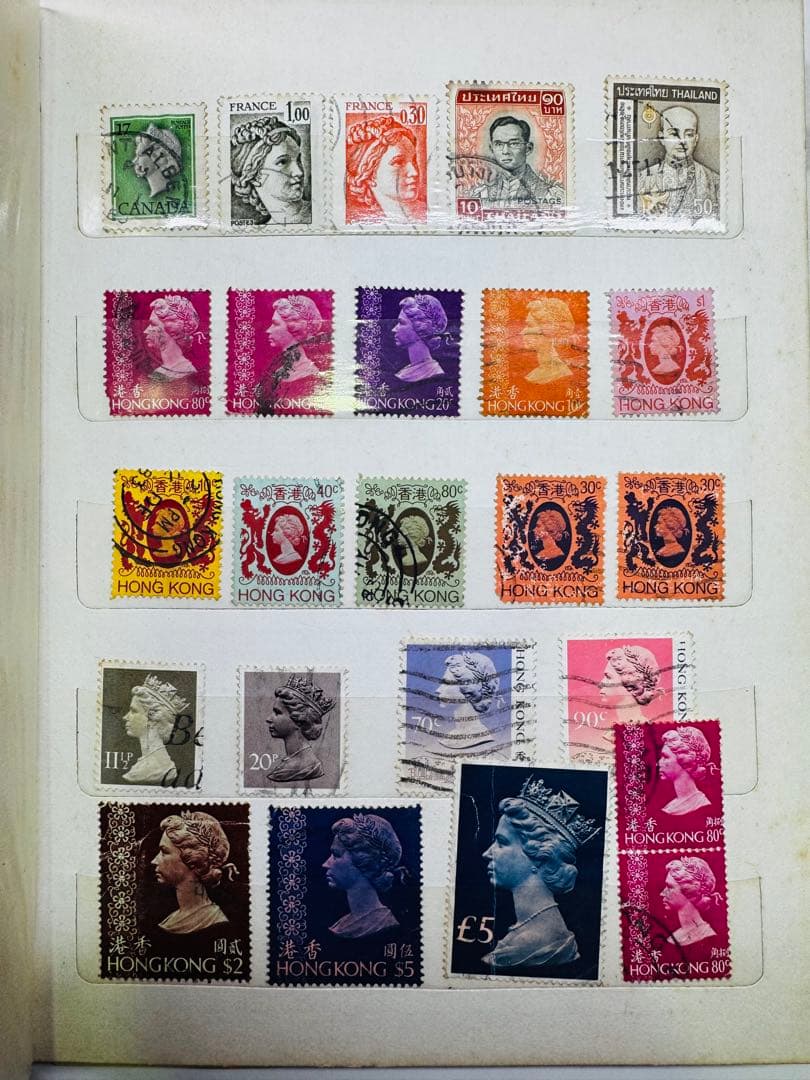 切手アルバム 多国籍コレクション