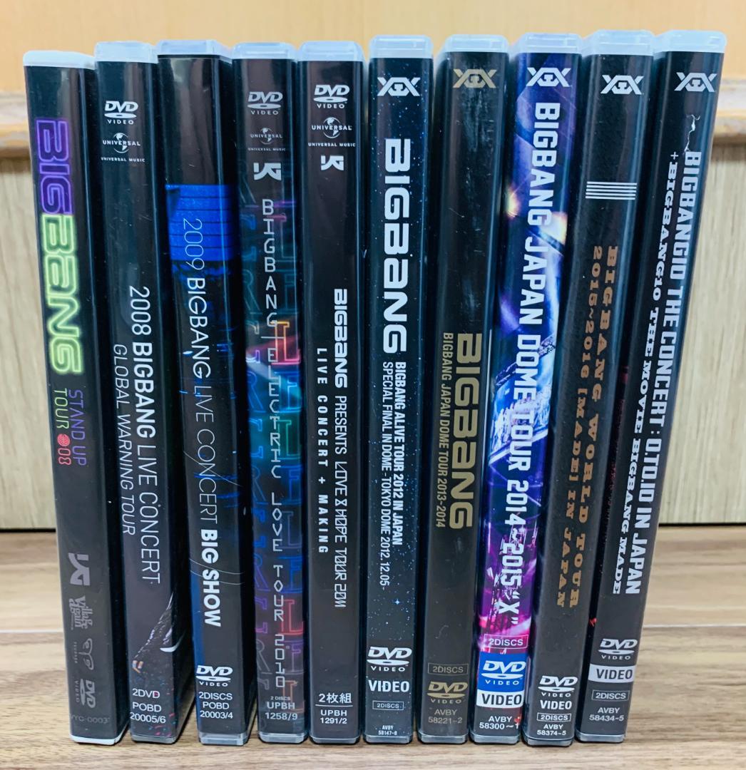 BIGBANG ライブ DVD まとめ売り 10枚 セット
