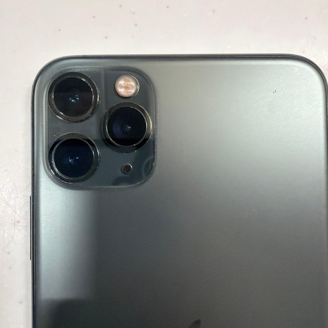 値下げ！美品！iPhone11 Pro Max 256GB ミッドナイトグリーン